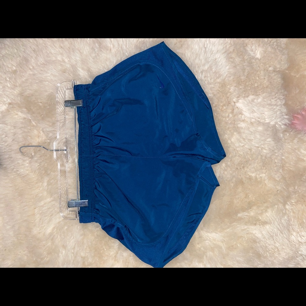 deep teal nike tempo shorts